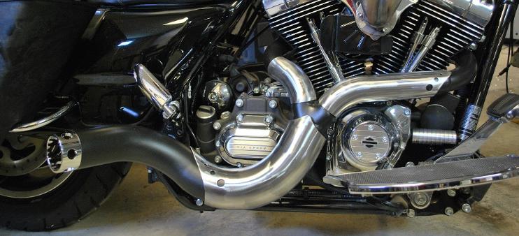 road glide custom exhaust