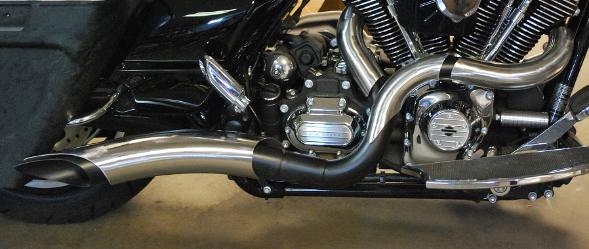 street glide road glide king custom exhaust